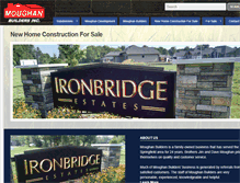 Tablet Screenshot of moughanbuilders.com
